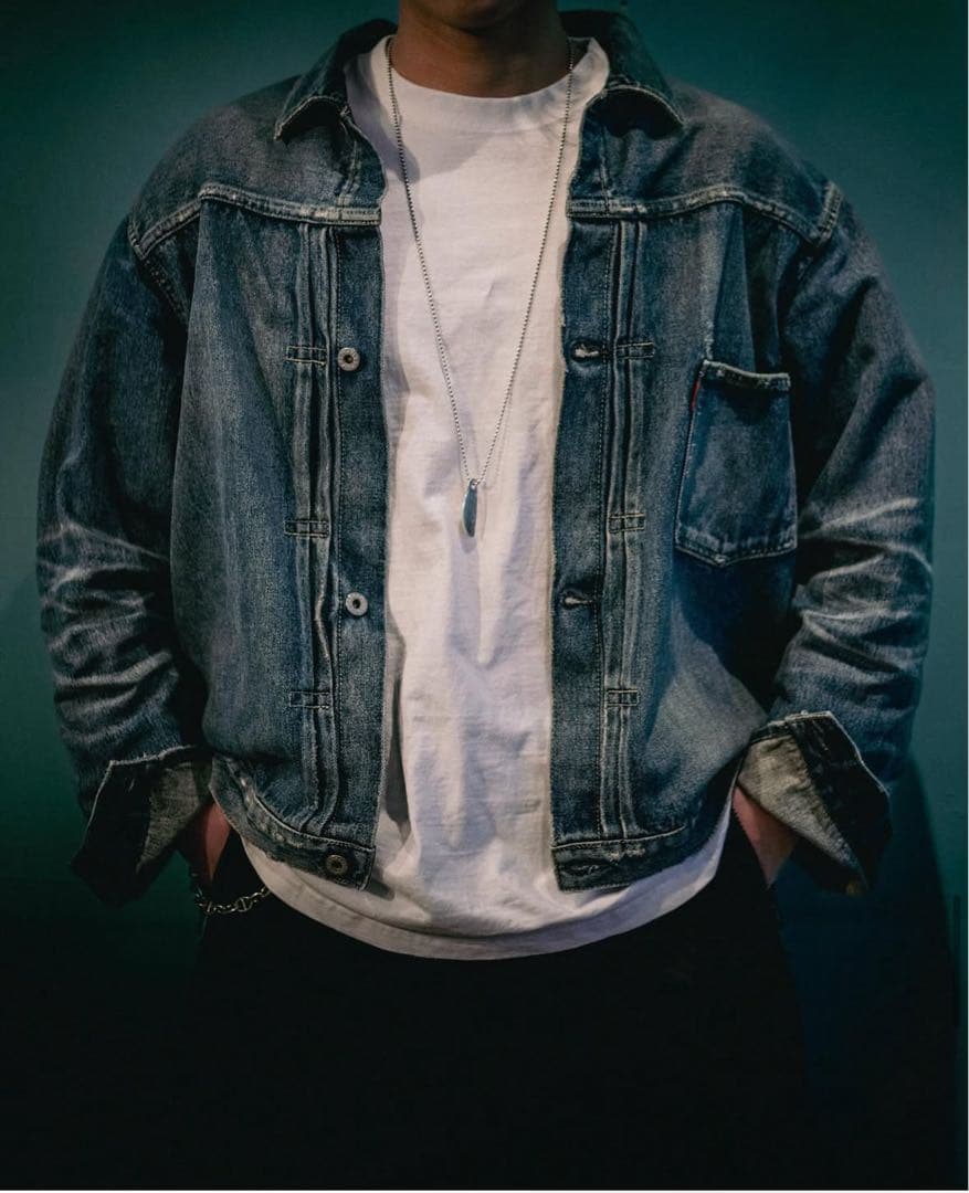 M/MVCtypeberberjin saint Gジャン デニムジャケット藤原