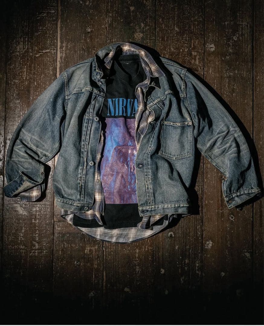 M/MVCtypeberberjin saint Gジャン デニムジャケット藤原