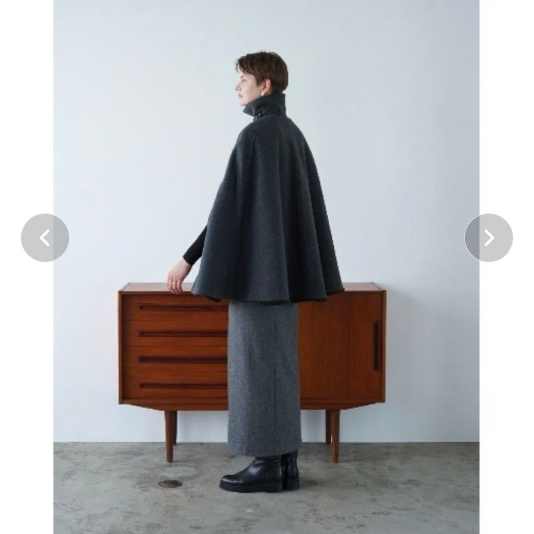 ジャケット・アウター CLANE REVERSIBLE BOA MILITARY CAPE COAT