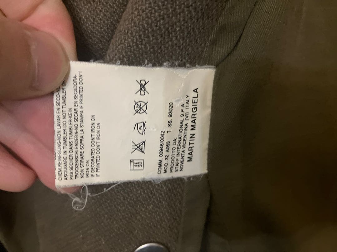 は*き様 Martin Margiela ミリタリージャケット