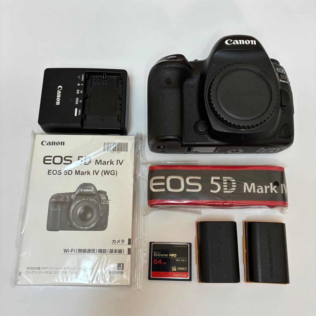 ◆キヤノン EOS 5D Mark IV 本体 5D4 シャッター回数7万回◆