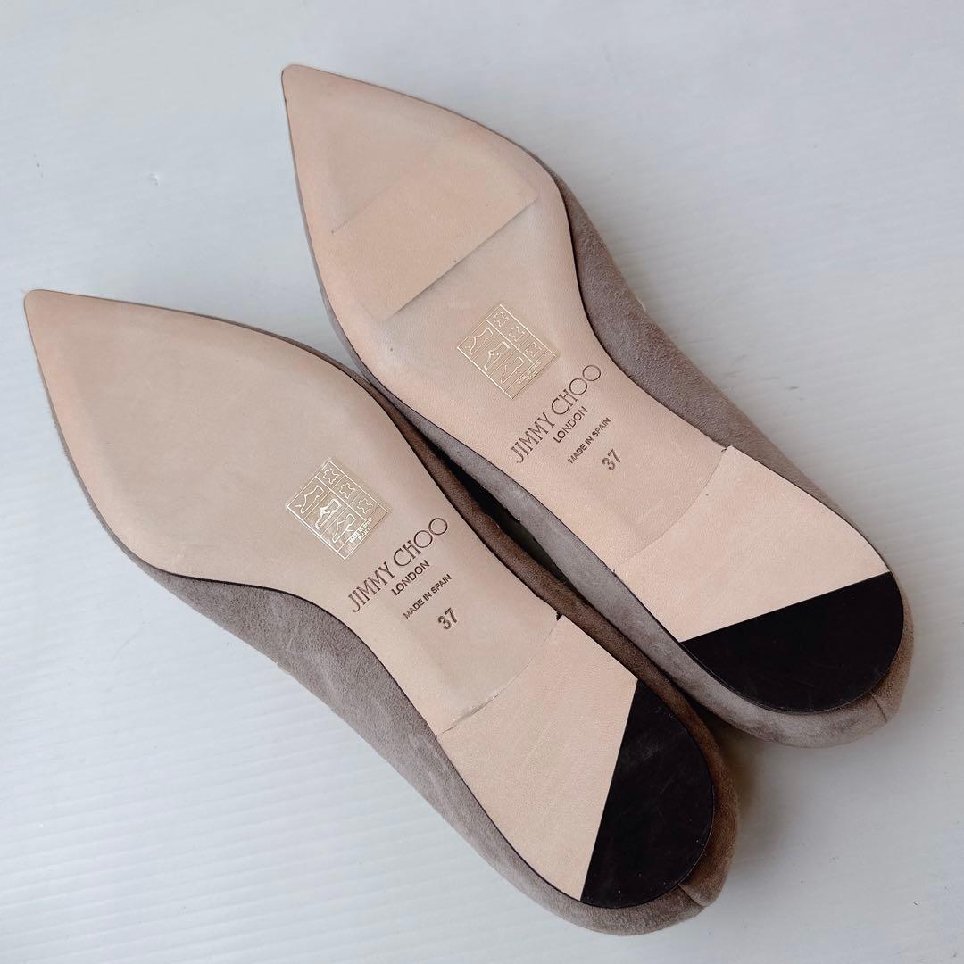 ジミーチュウ　星　スタースタッズ　バレリーナ　フラットシューズ　パンプス　新品