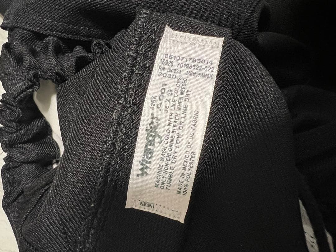 DAMAGE DONEダメージドーンラングラーランチャードレスジーンズ38×29