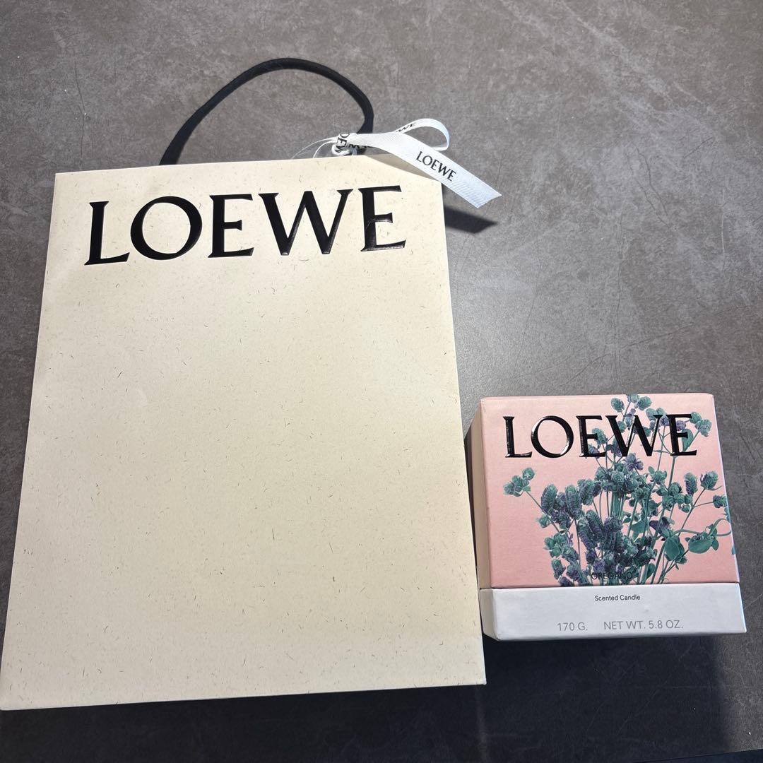 LOEWE オレガノキャンドル 170g ギフトバッグ付き
