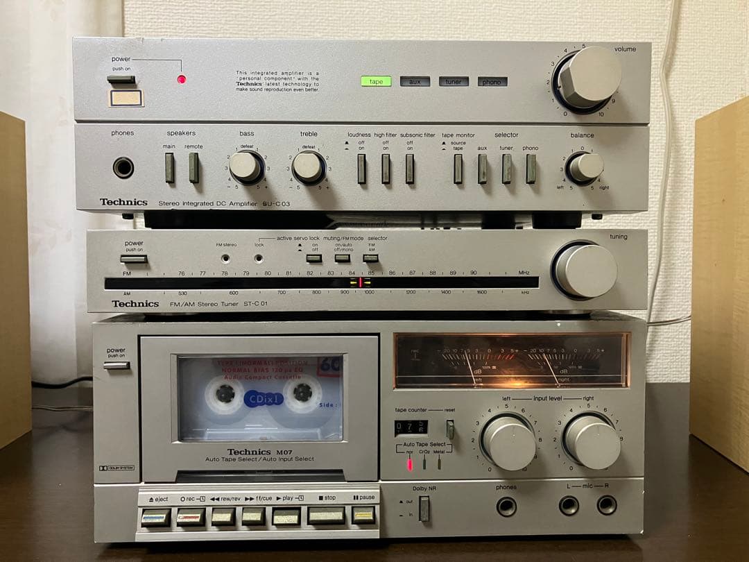 Technics SU-C03/ST-C01/M07 セット