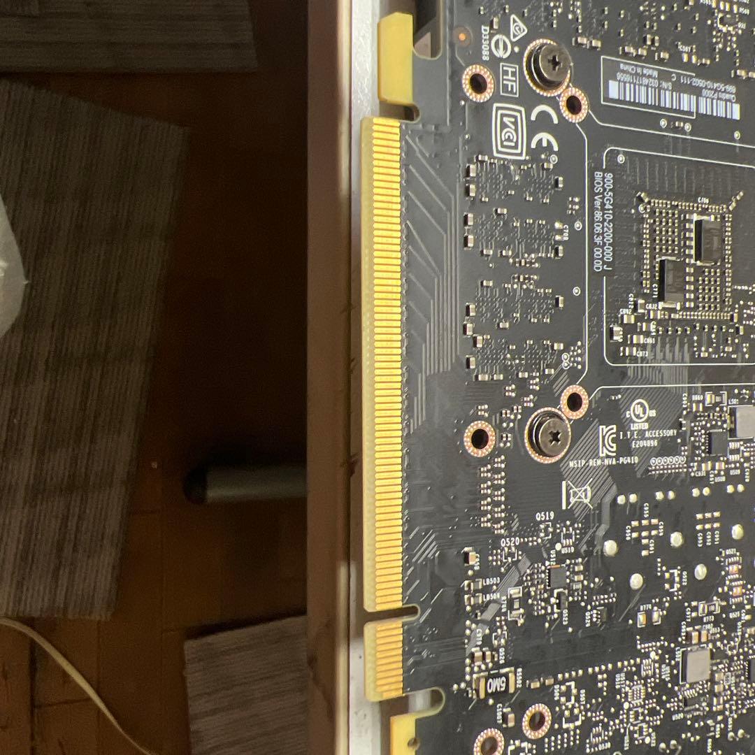 NVIDIA QUADRO p2000 グラフィックボード