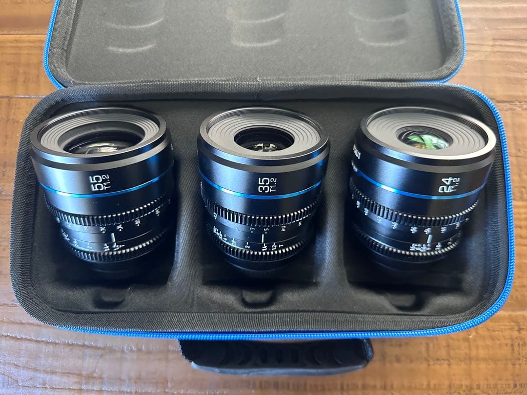 美品SIRUI Night Walker 24mm 35mm 55mm T1.2