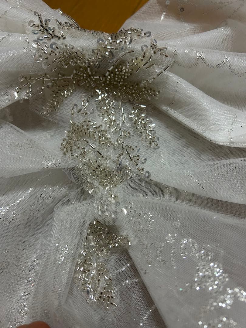 【1月末で処分予定です！】韓国　ウエディングドレス　専用バッグ付き