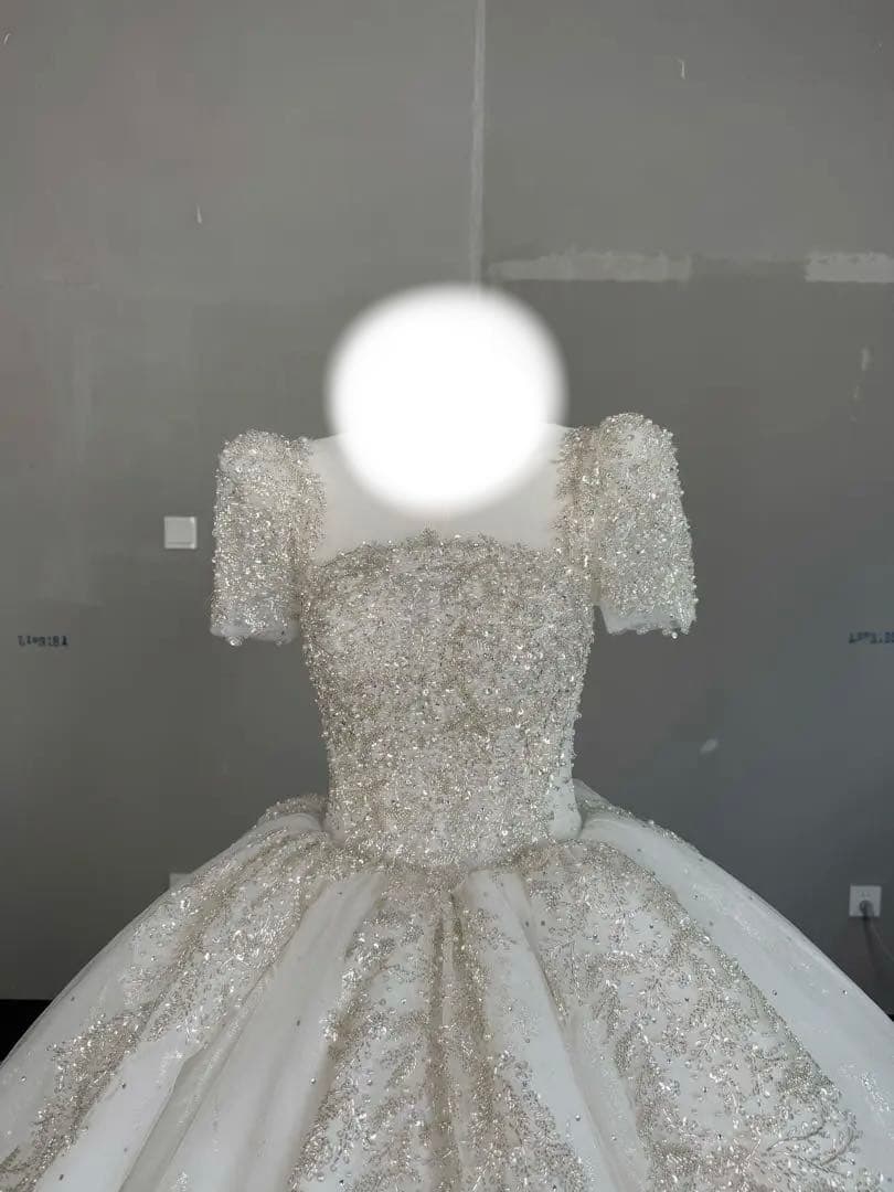 【1月末で処分予定です！】韓国　ウエディングドレス　専用バッグ付き