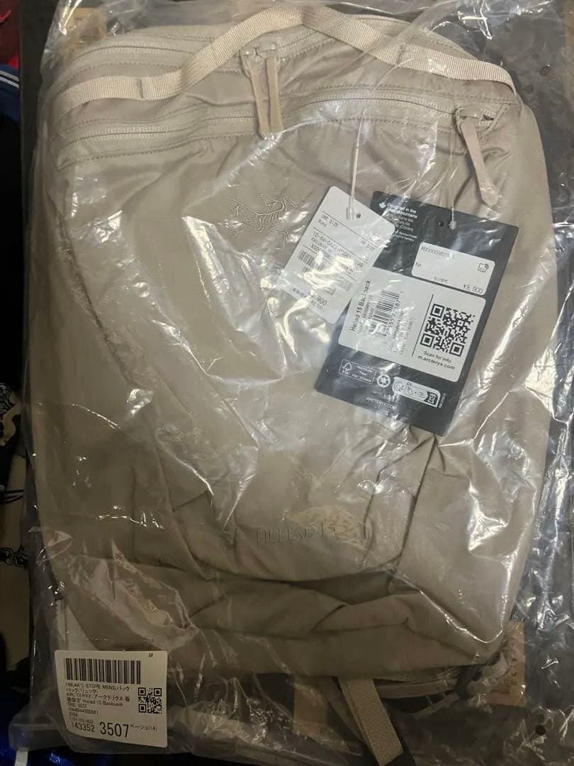 ARC'TERYX Heliad 15L Backpack Rune ベージュ