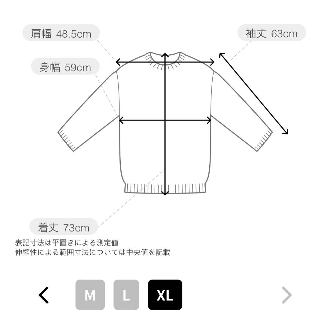 アダムスジャグラーRTEGグラデーションO.Eニット