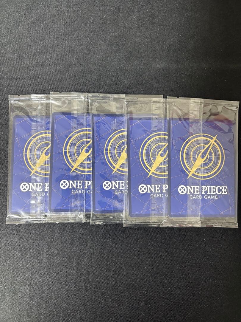 モンキー・D・ルフィ　海外版　トレジャーブースターセット　プロモ　未開封 5枚