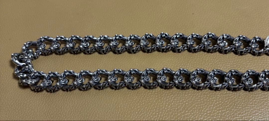【SILVER925】ウォレットチェーン シルバー925刻印有246g美品極太