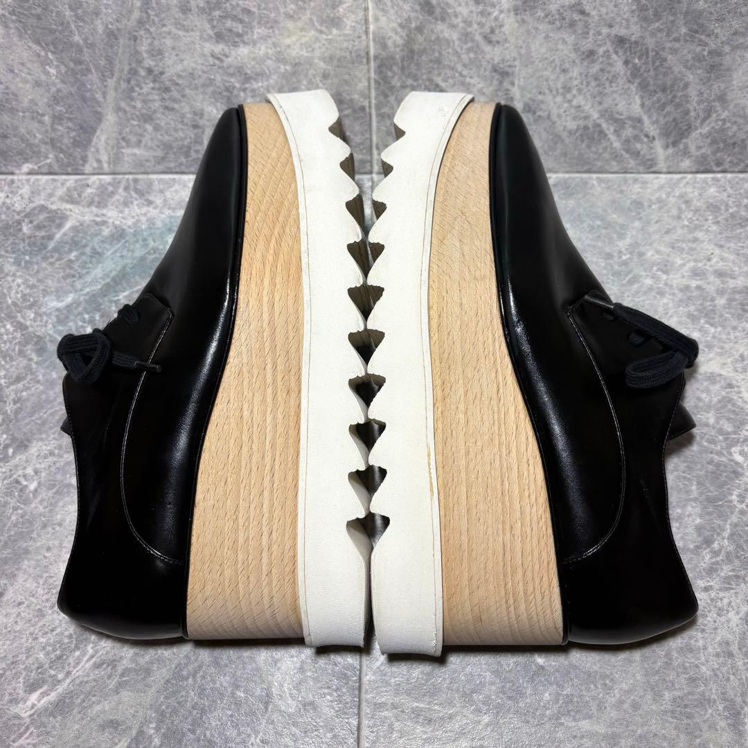 ⭐︎ステラマッカートニー⭐︎ プラットフォーム　シューズ　36 ブラック　黒