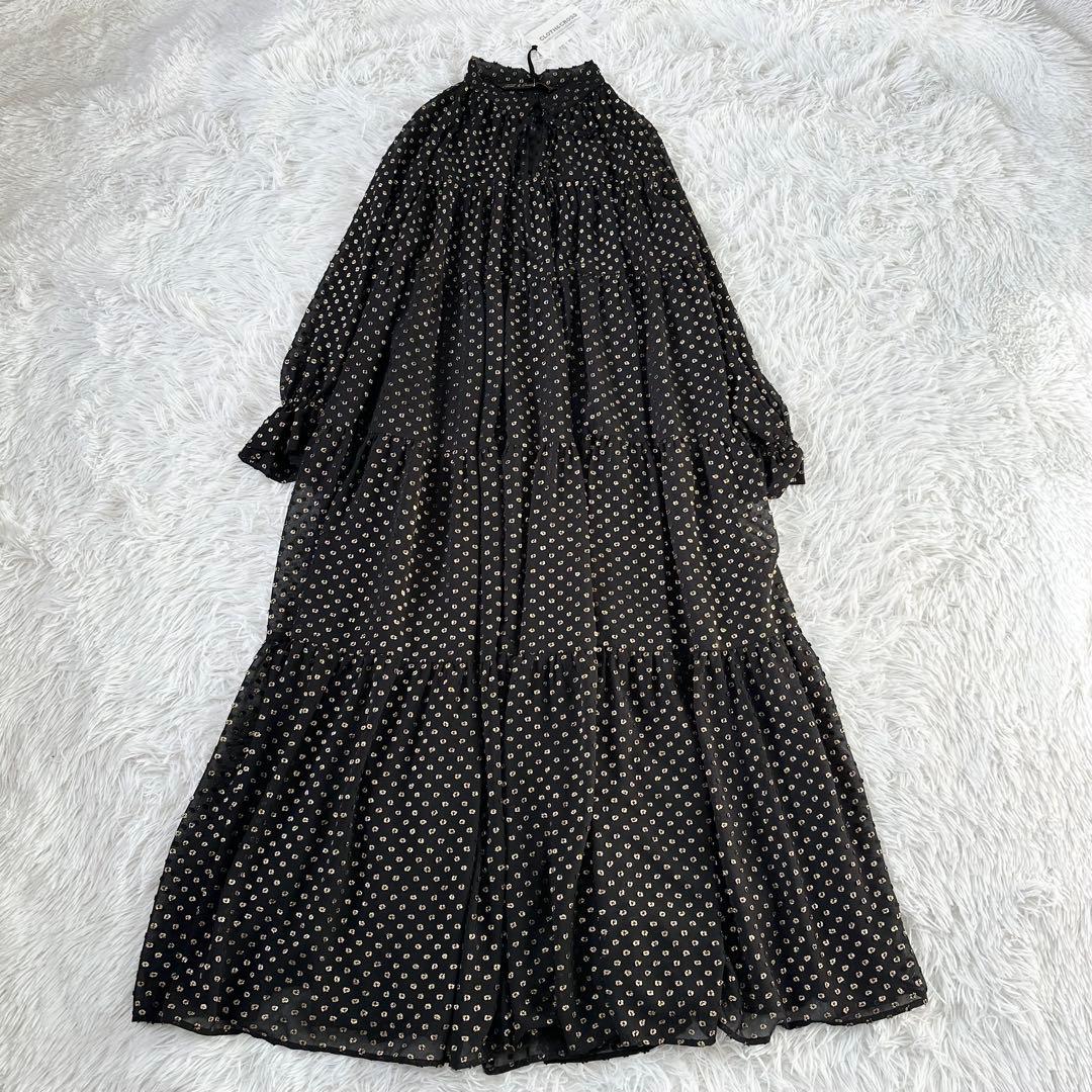 nakiusagi✨CLOTH&CROSS ドットジャガードティアード