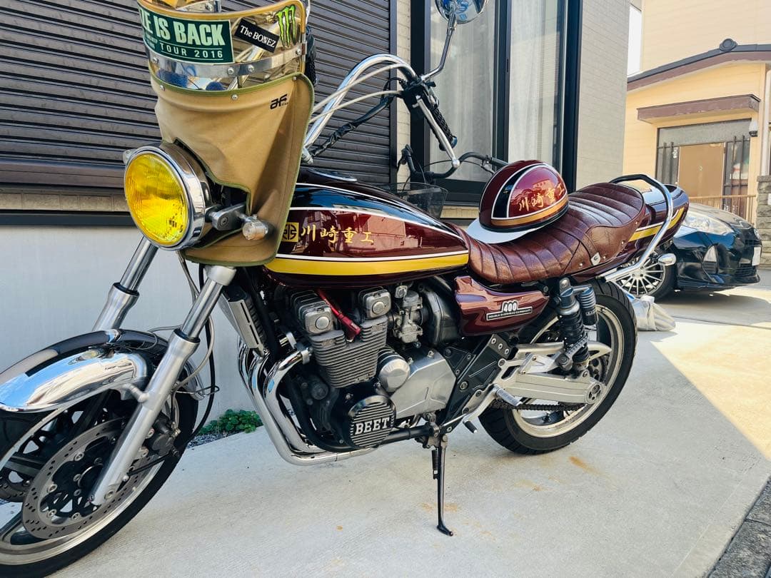 ゼファー400ゼッツータンク