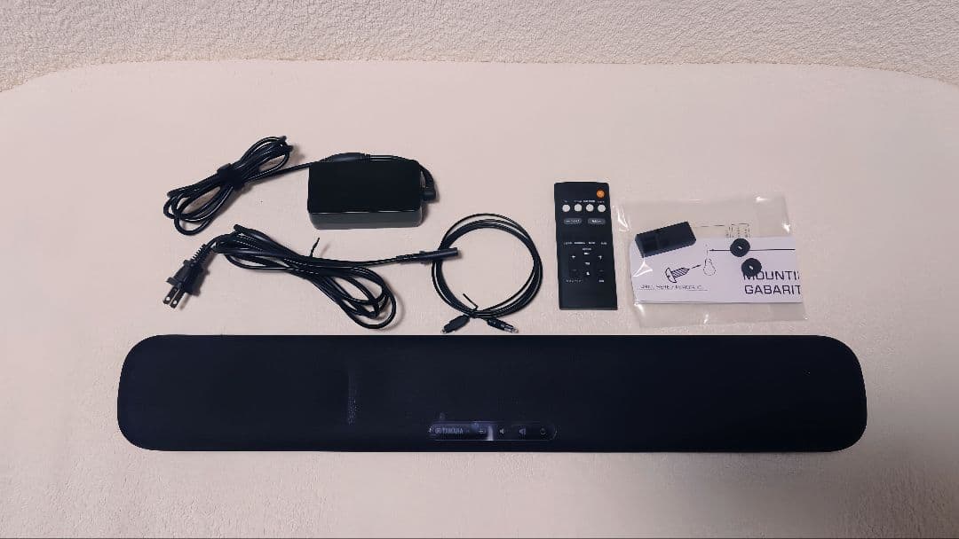 【美品】Yamaha SR-C20A(B) ブラック サウンドバー 完品