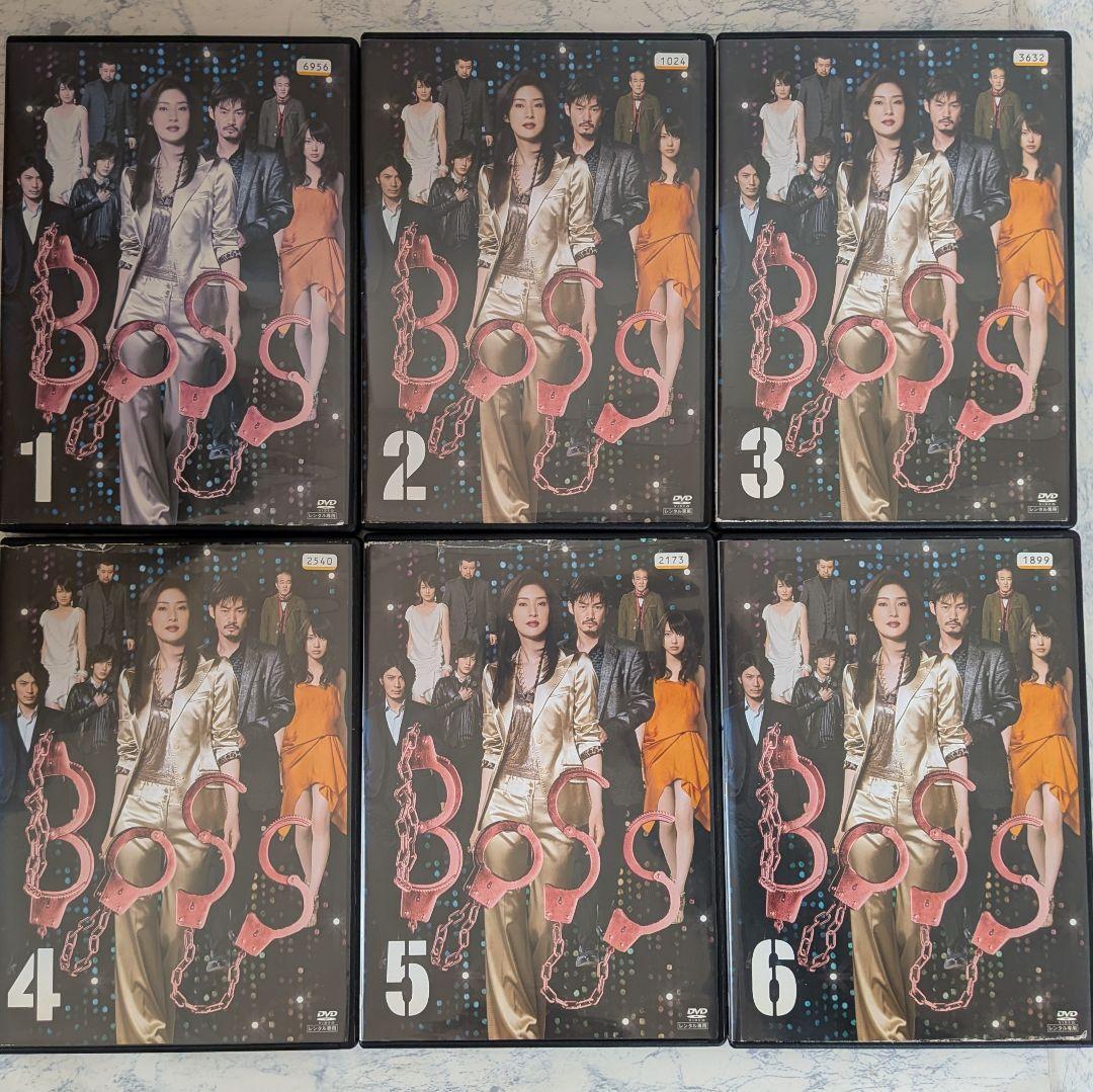 DVD　BOSS、BOSS 2nd SEASON　全12巻　新品ケース付