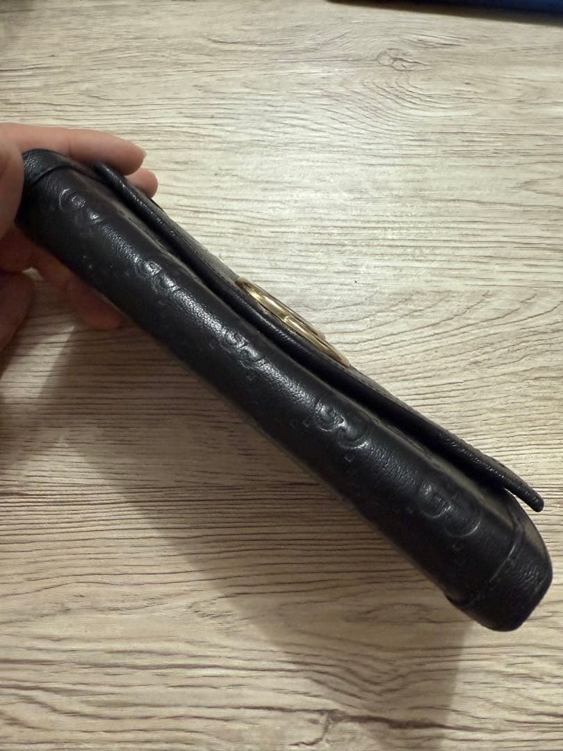 グッチ 長財布 シマ インターロッキング ゴールド金具