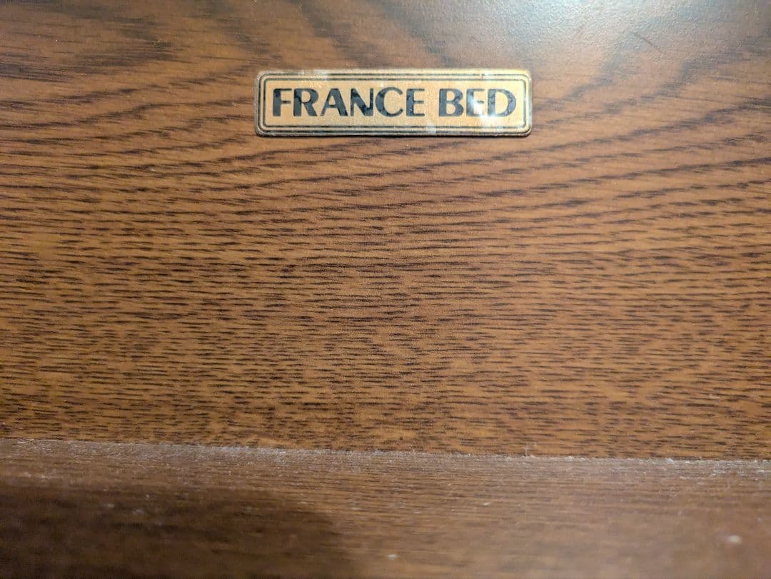 ダブルベット　木製フレーム　送料込み　※即購入NG