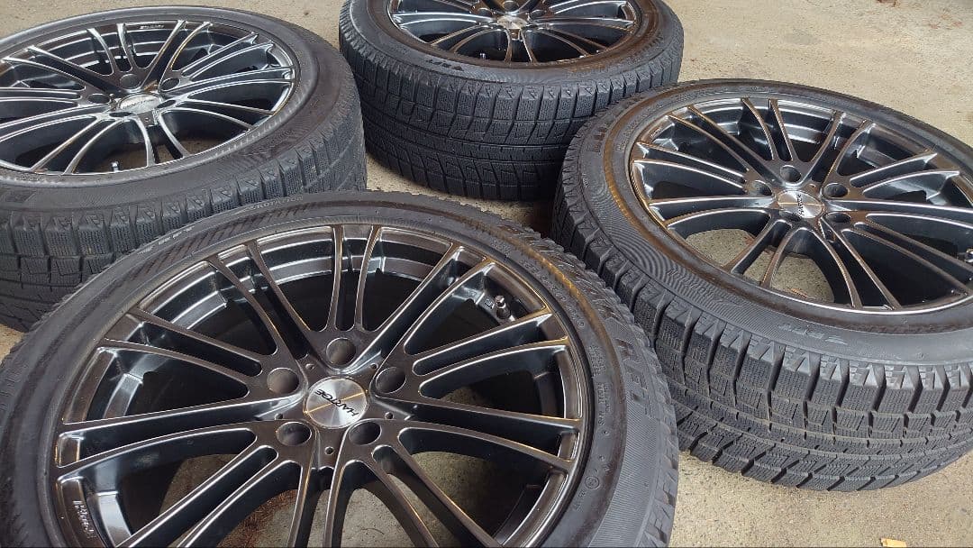  スタッドレス RFT バリ溝 送料込み　ホイールセット