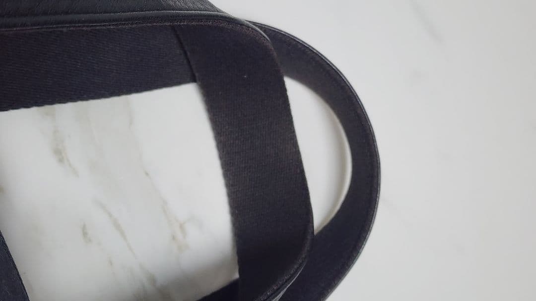 PORTER ボストンバッグ ブラック　ポーター　レザーと布のコンビ