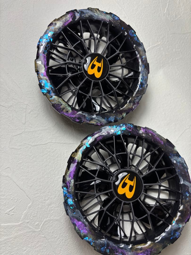 ①バートル　エアークラフト　カスタムペイント　ファン