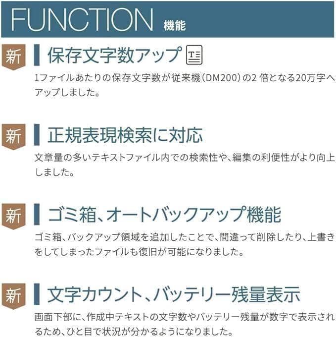 511058 キングジム デジタルメモ「ポメラ」 DM250