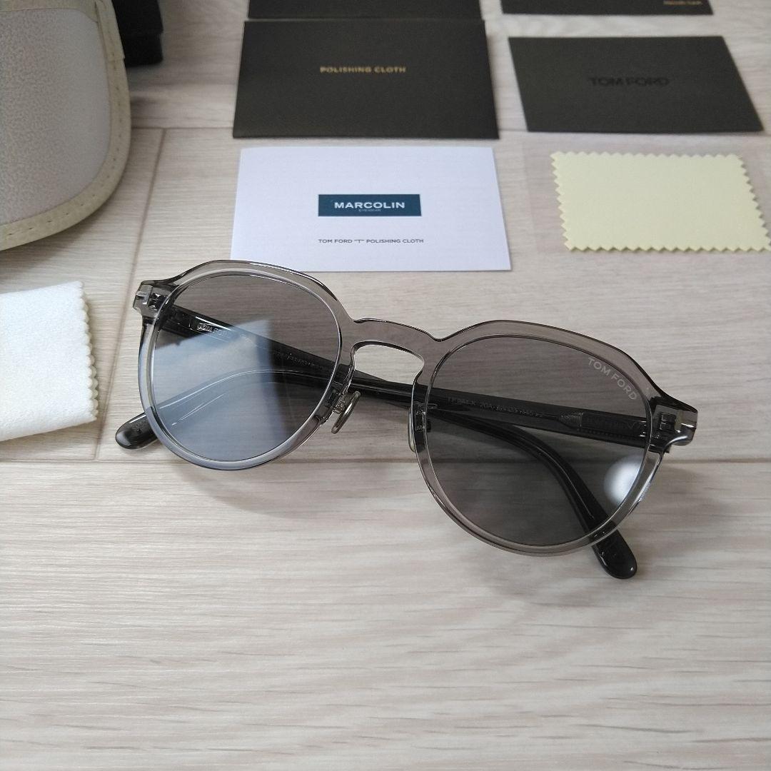 希少K番トムフォードtf974kサングラス眼鏡クリア薄レンズ箱ftロンハーマン等