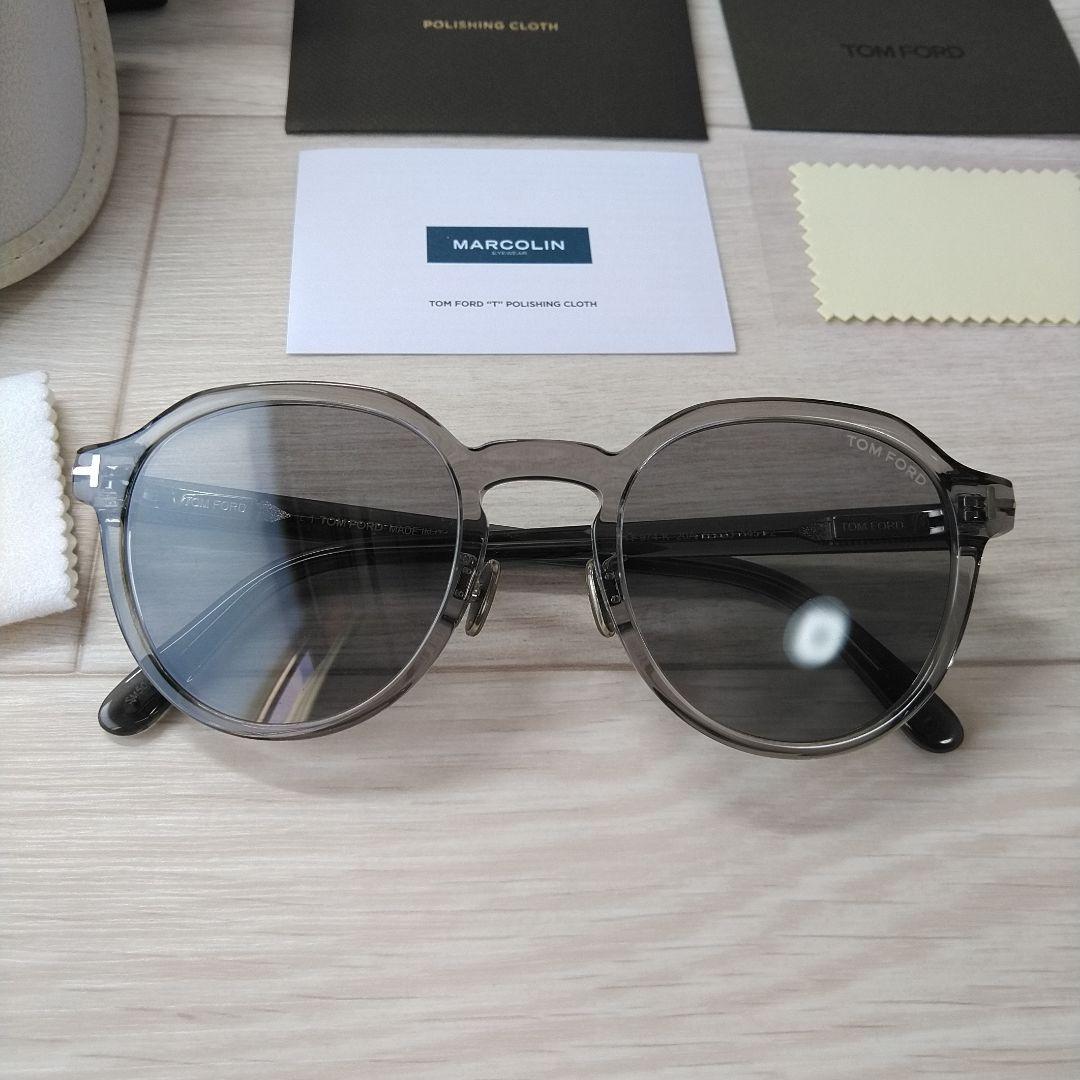 希少K番トムフォードtf974kサングラス眼鏡クリア薄レンズ箱ftロンハーマン等