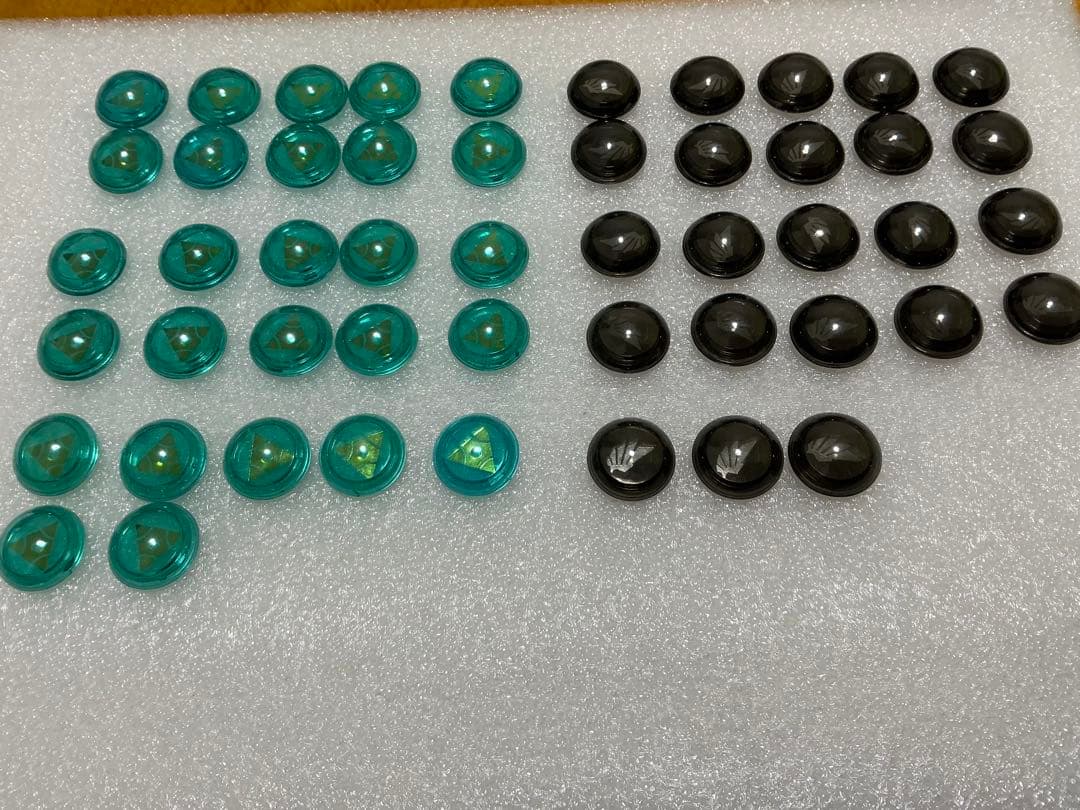 遊戯王　魔力カウンターと黒羽カウンター　合計50個　完全プレイ用