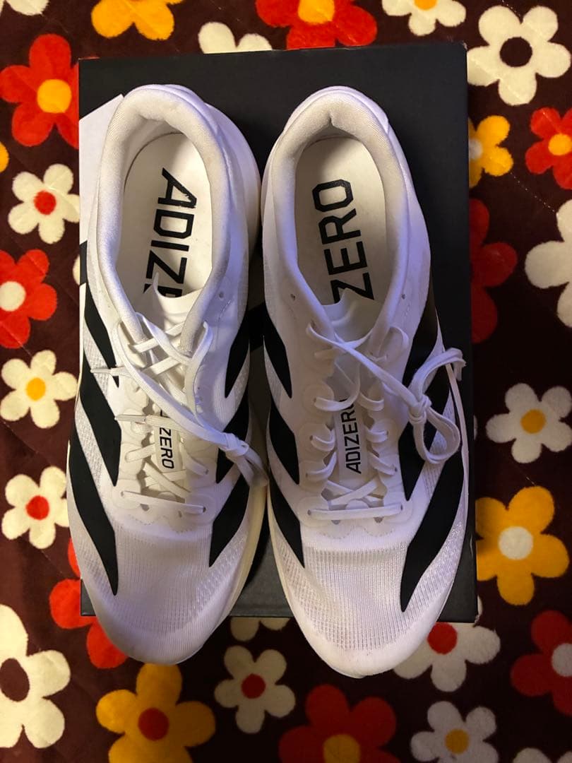 adidas adizero Evo SL 白／黒　28.5cm