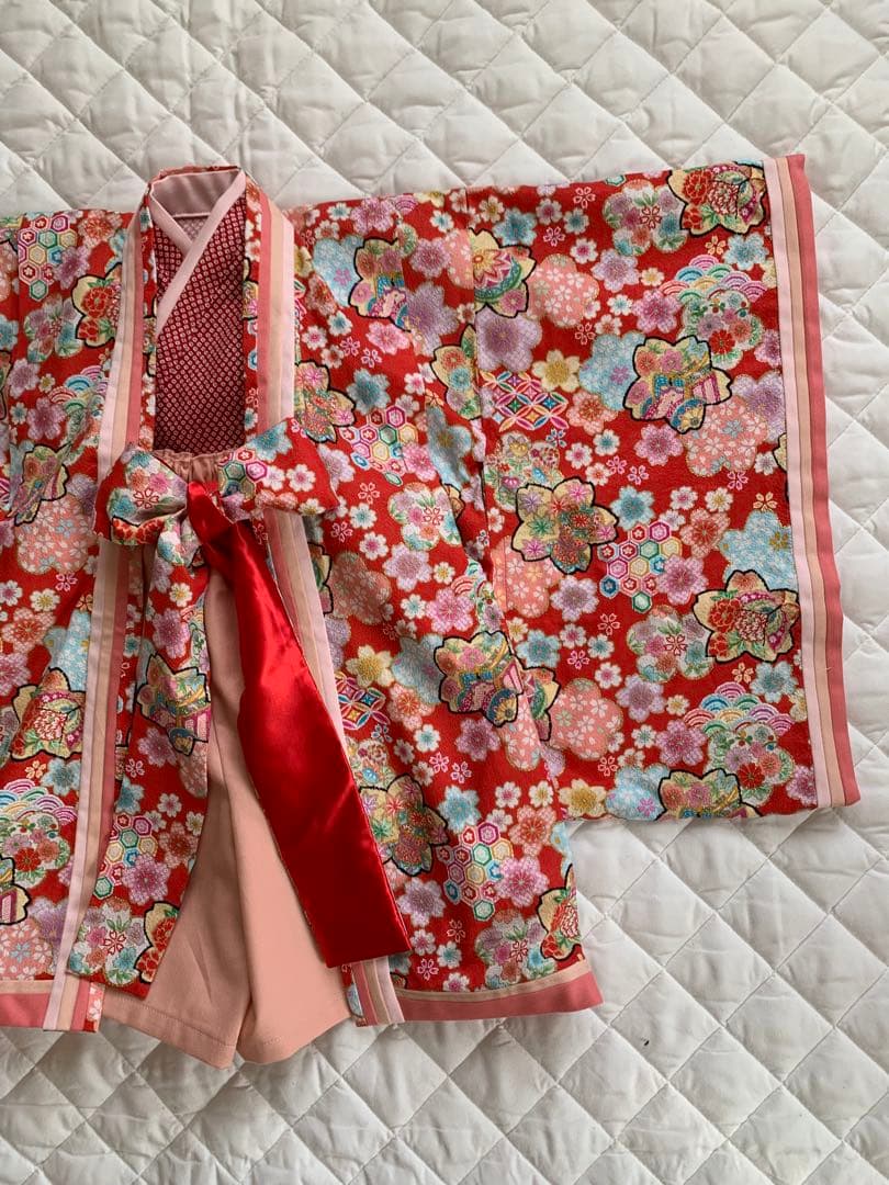 十二単風　ベビー　ハンドメイド　*ひな祭り　*お食い初め　*初節句