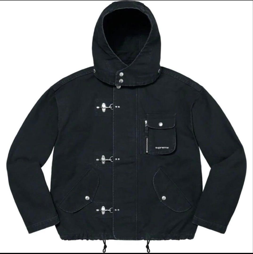 ジャケット・アウター Supreme Canvas Clip Jacket Black