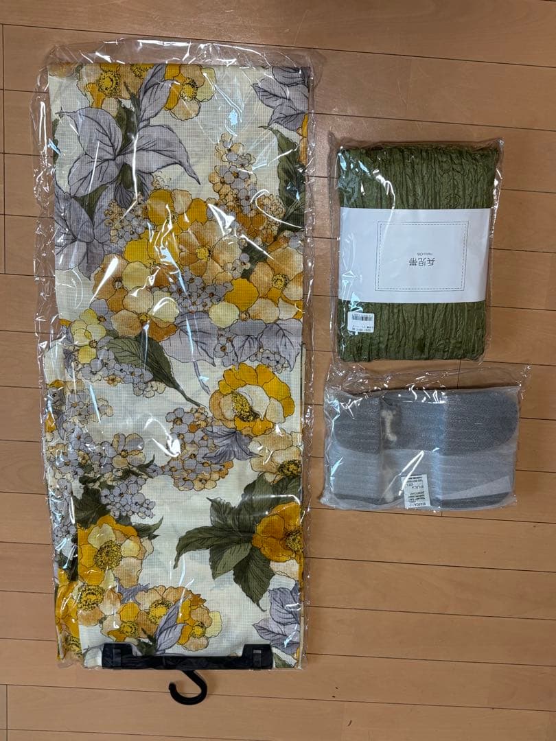 【utatane】浴衣　イエロー　レディース