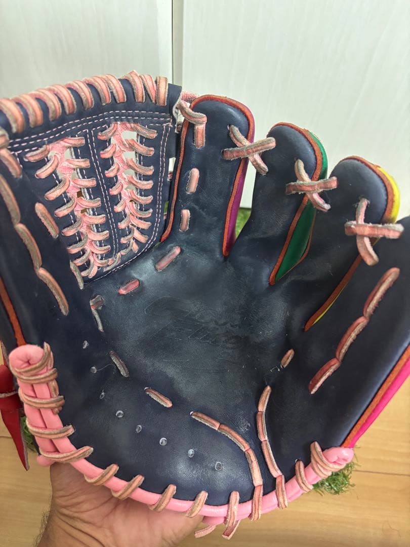 限定品　ミズノ　ダイバーシティブルー　グローバルエリート　内野手　オーダーグラブ