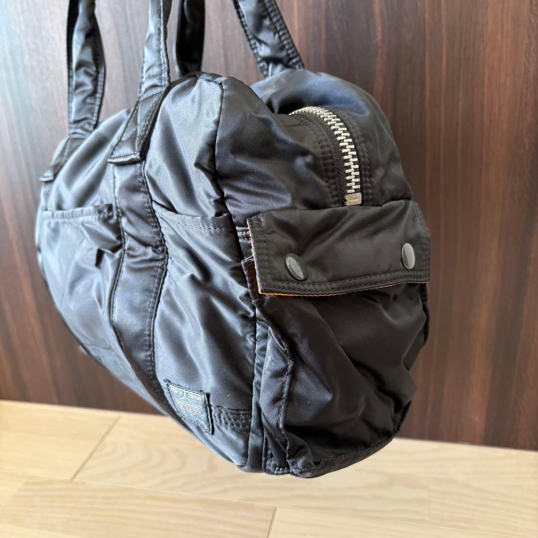 PORTER ポーター　タンカー　ボストンバッグ　ブラック