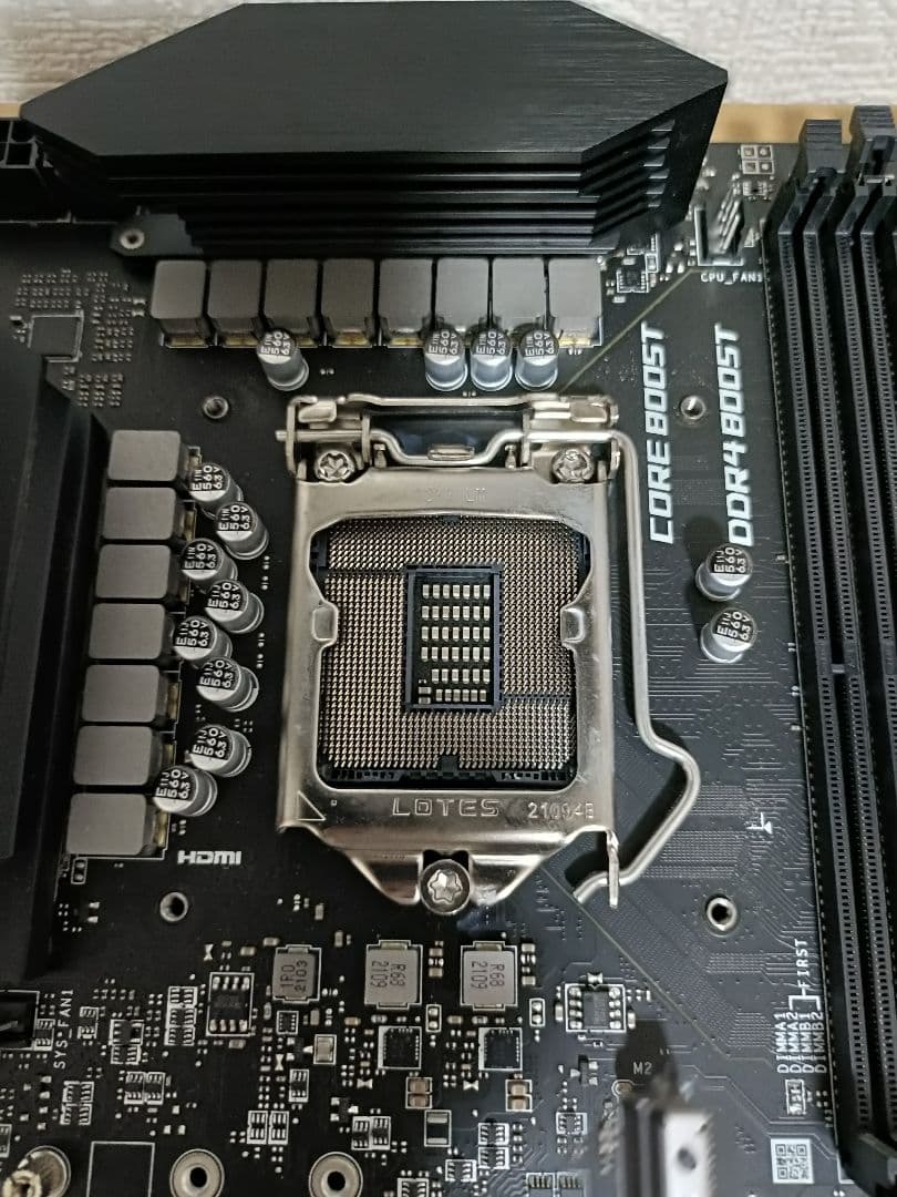 MSI Z590-S01 動作確認済 マザーボード