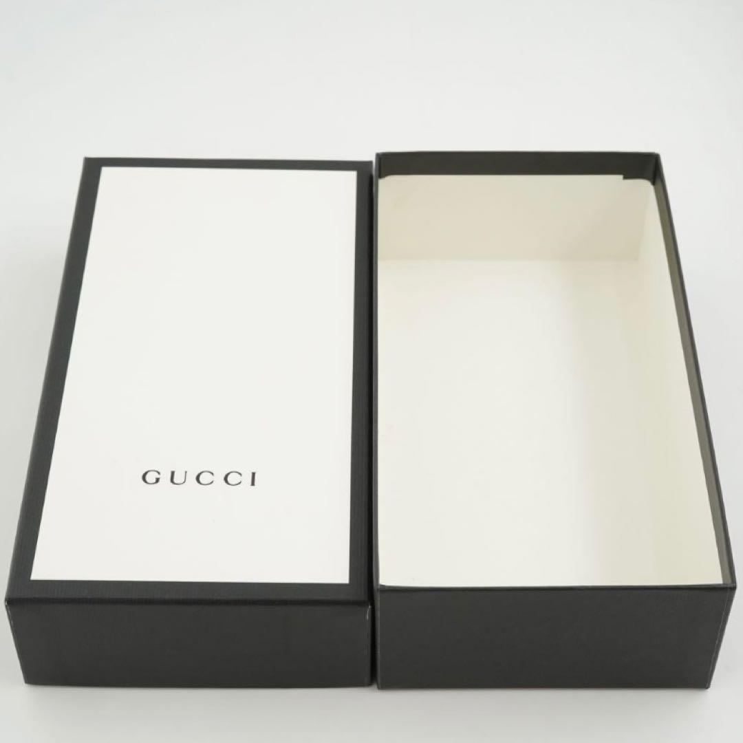 ✨未使用展示品・箱付き✨　GUCCI 長財布　インターロッキング　GGロゴ 黒色