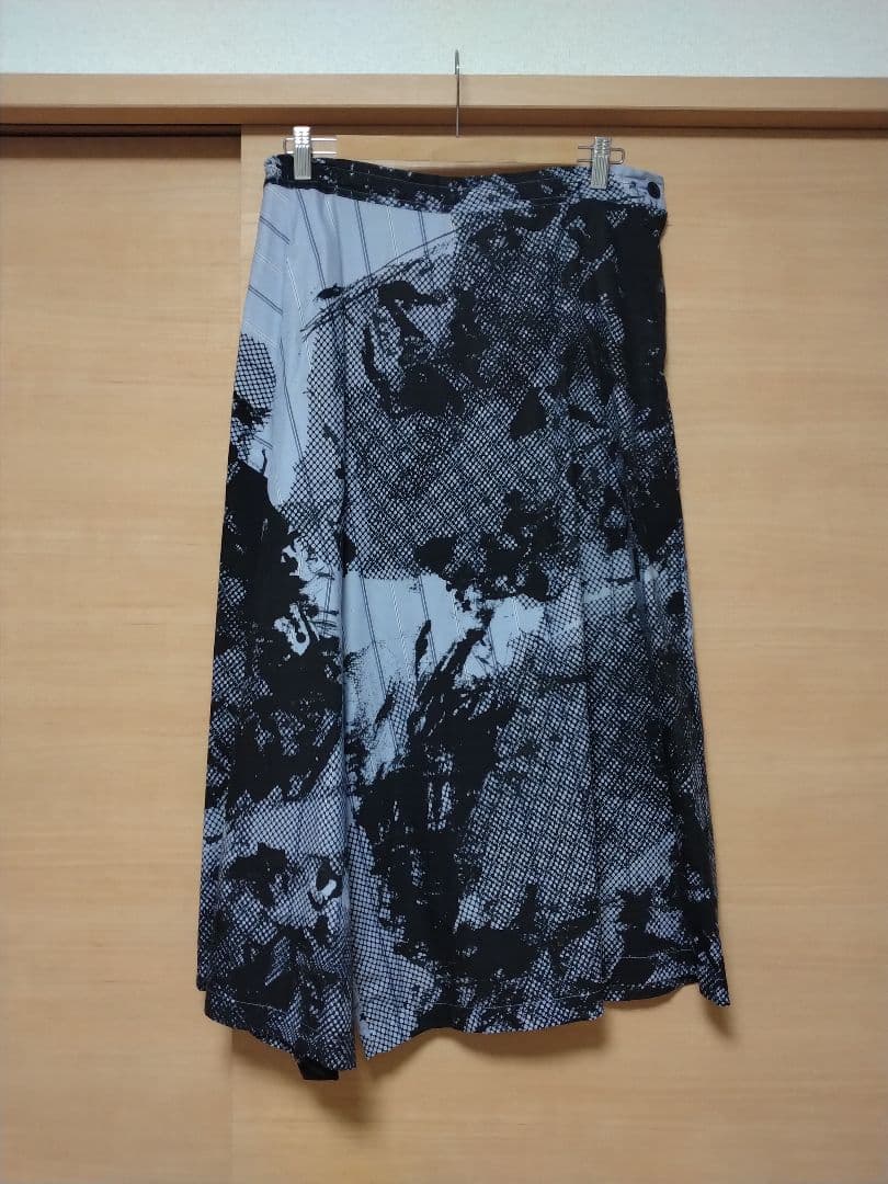 Y's 総柄アシンメトリーパンツ　ワイズ　LIMIfeu　ヨウジヤマモト