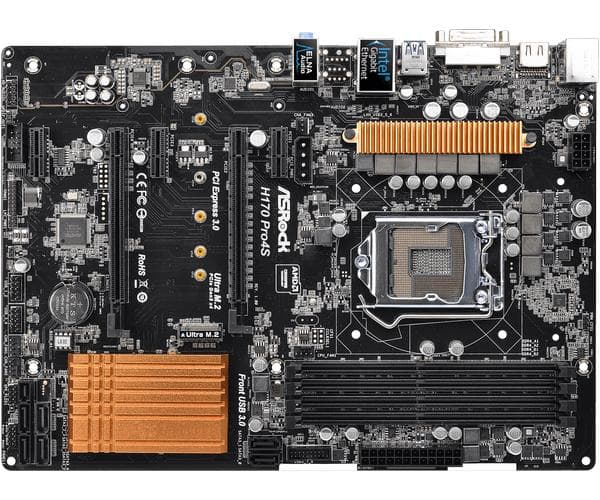 マザーボード ASRock H170 Pro4+CPU i7-7700 +メモリ