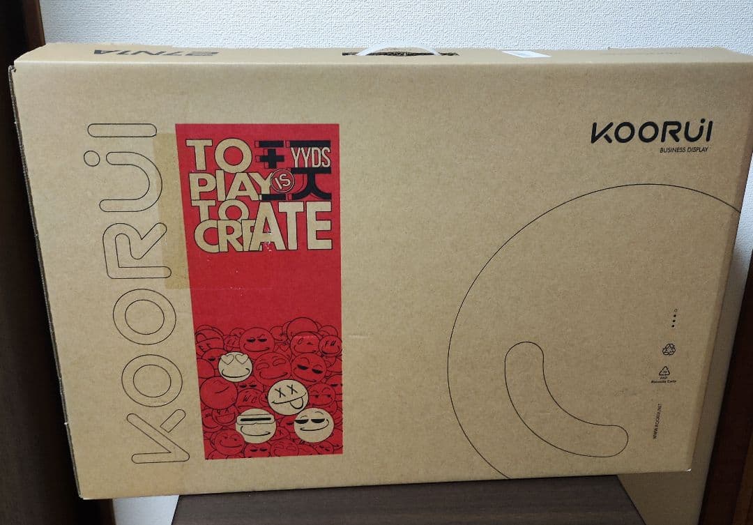 未開封品KOORUI 27インチ ディスプレイ PCモニター フルHD 75Hz