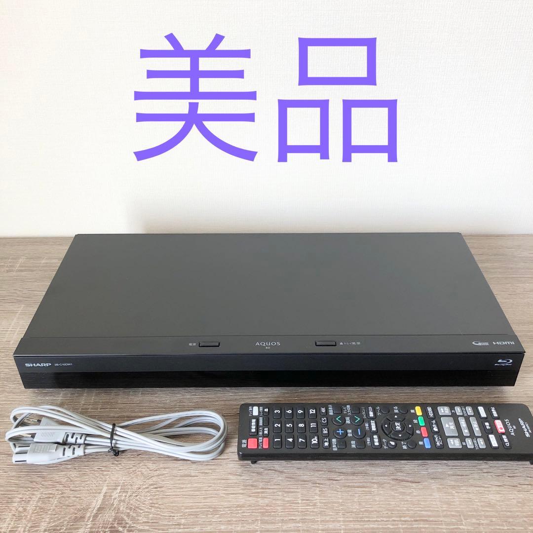 2B-C10DW1 シャープ ブルーレイレコーダー 1TB 21年製