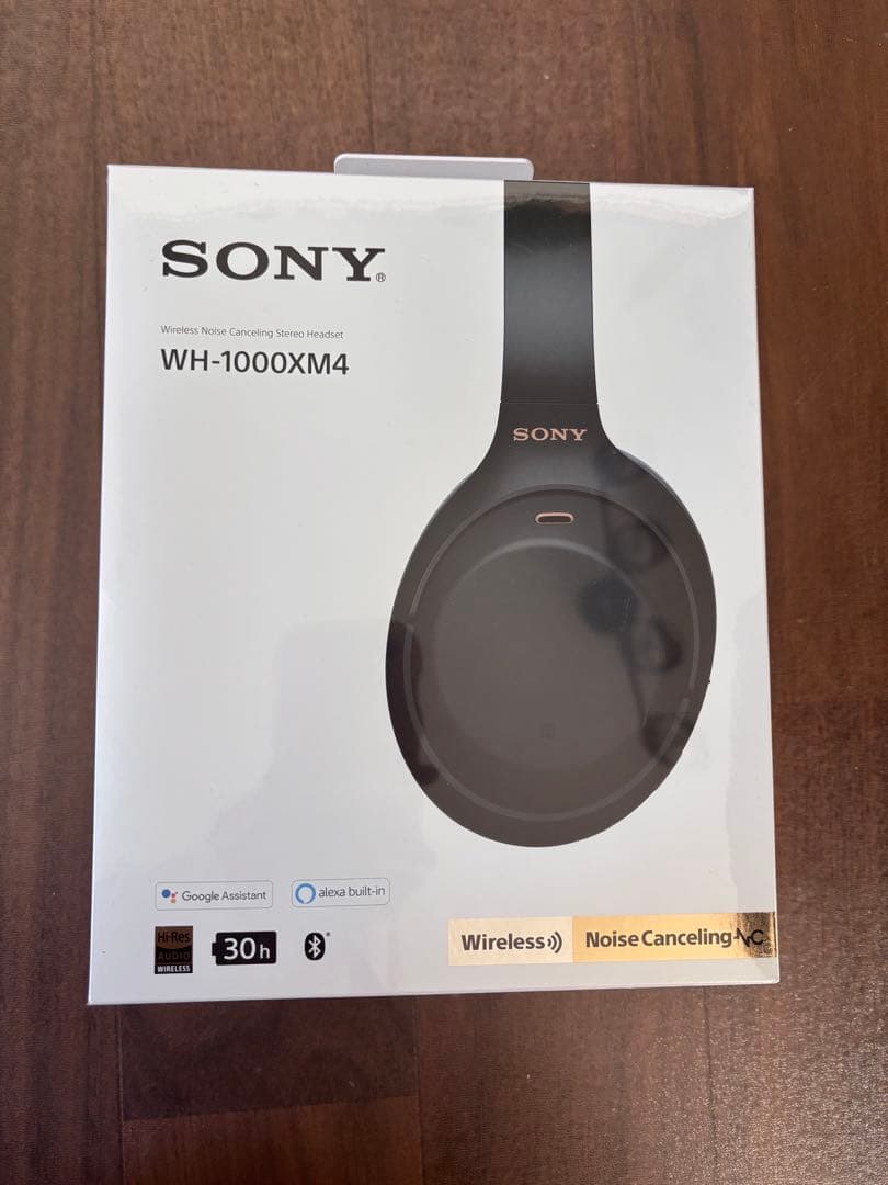 ソニーワイヤレスノイズキャンセリングヘッドホン WH-1000XM4