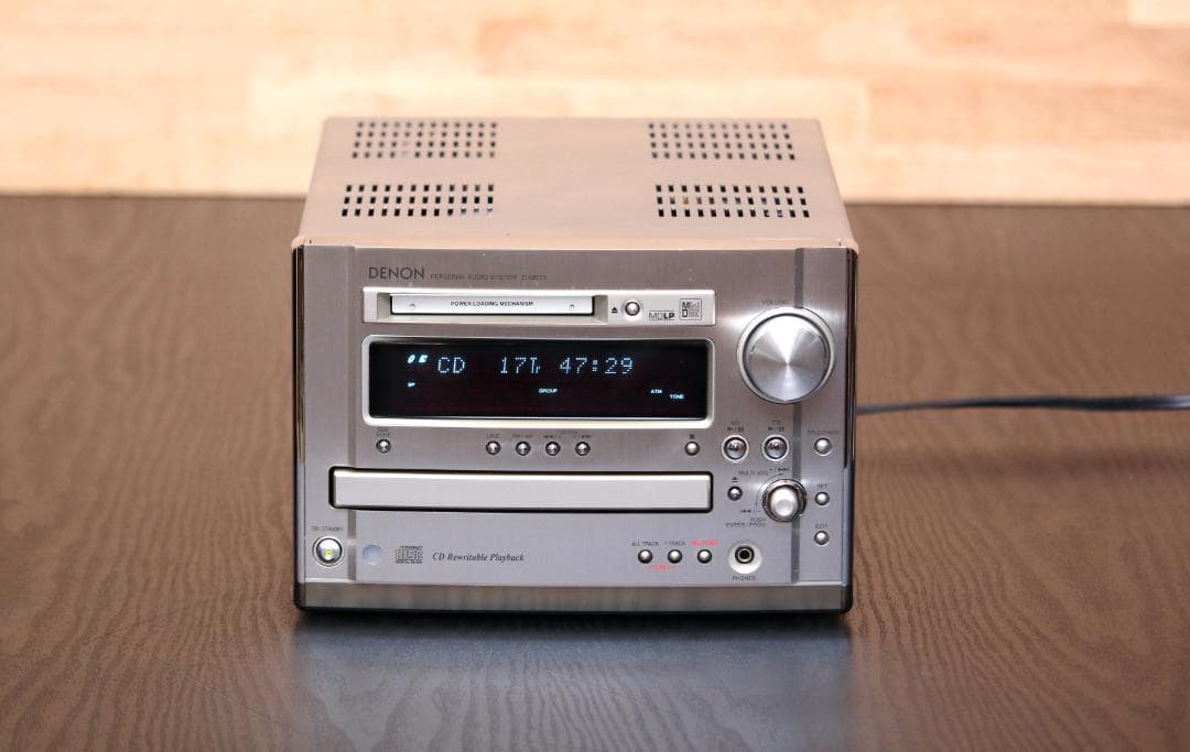 DENON D-ME33 CD/MD/TUNER/AMP　ミニコンポ 　美品