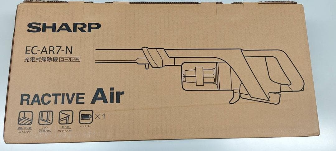シャープ コードレス掃除機 ラクティブエア EC-AR7　新品