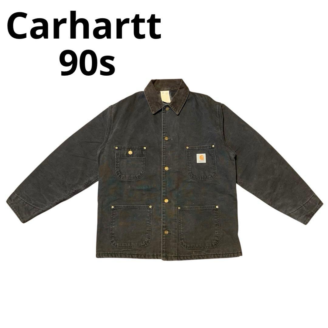 90s Carhartt カーハート ミシガンチョアコート ブラック USA製