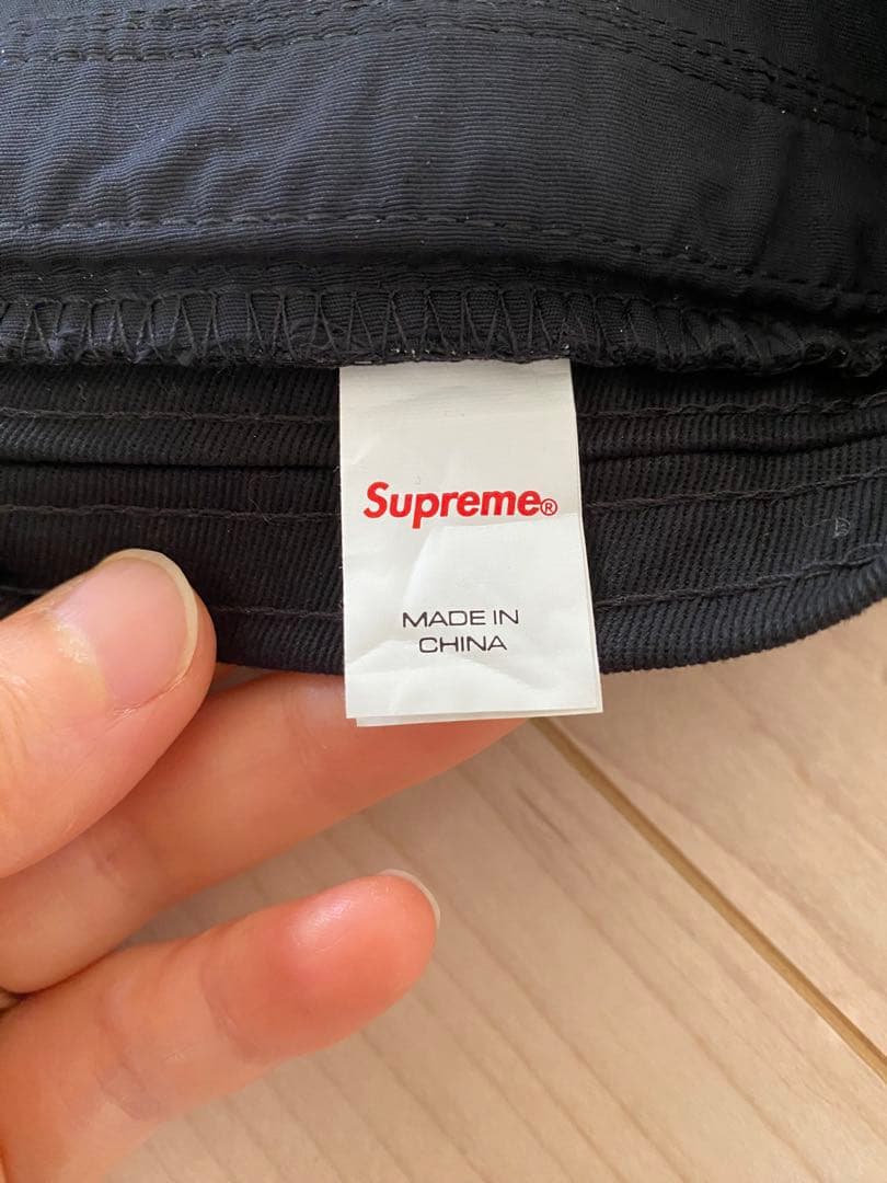 Supreme バケットハット 黒