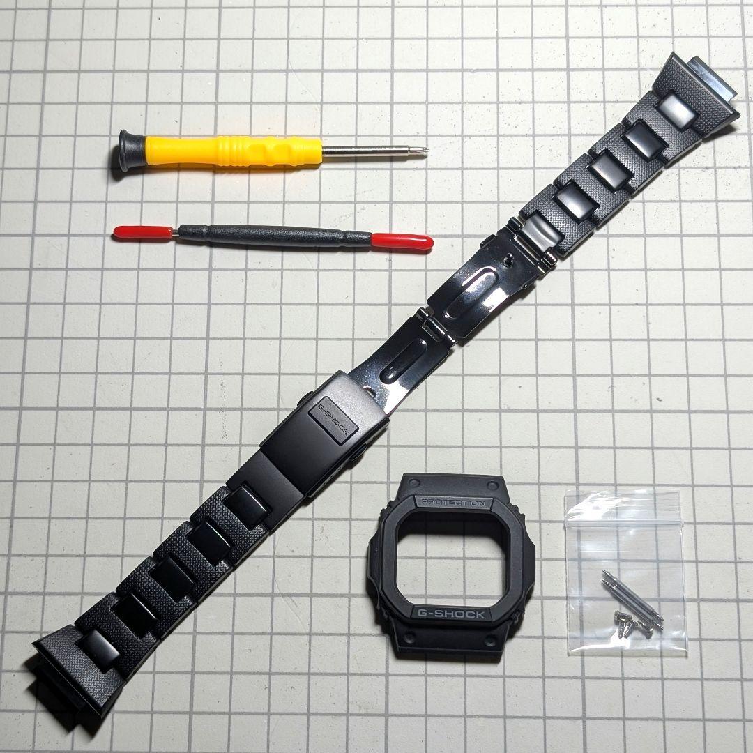 G-SHOCK 純正コンポジットバンド＆5610樹脂ベゼル 工具付き