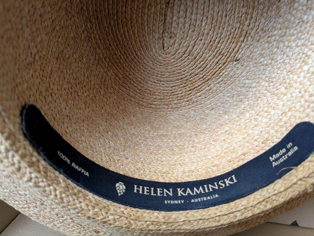 き*2様 【お値下げ】　ヘレンカミンスキー　ラフィアハット　（箱入り娘！）美品。